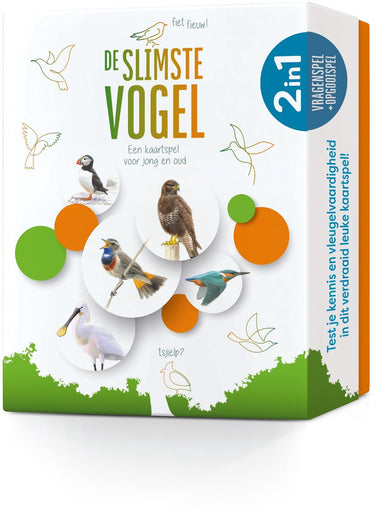 Kosmos uitgevers de slimste vogel - een kaartspel voor jong en oud 6+.