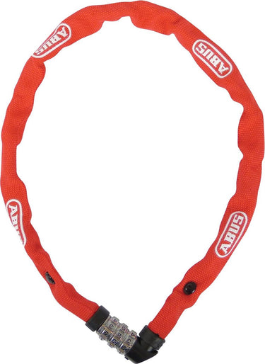 Merkloos sans marque fietsslot abus kettingslot - 1200 web - security level 3 - lichtgroen - 60 cm - geschikt voor kinderfietsen