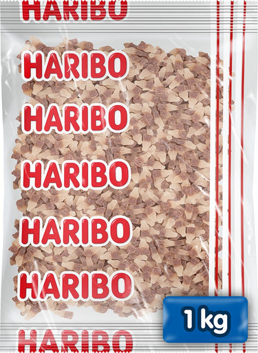 Haribo happy cola f!zz - zuur snoep colasmaak - 1kg zak