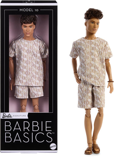 Mattel barbie signature doll ken barbie basics: model 10 dolls