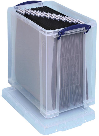 Really useful box opbergdoos 25 liter | transparant