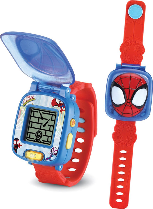 Vtech spidey learning watch - educatief speelgoed - maak kennis met cijfers, vormen en problemen oplossen - cadeau - 3 tot 7 jaar