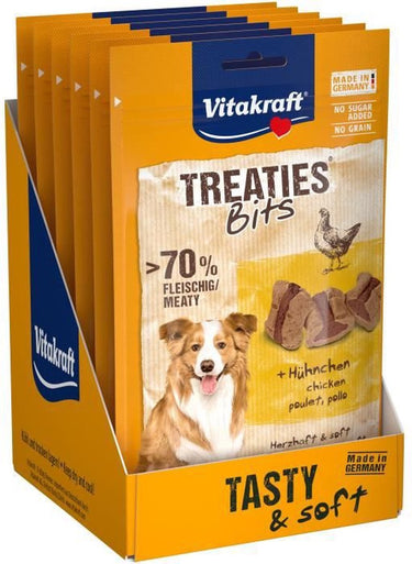Vitakraft treaties bits kip - 6x120 gram