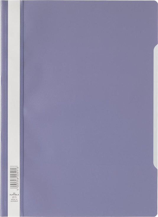 Durable snelhechtmap ft a4 lila 25 stuks