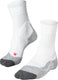 Falke ru3 anti-blaar lyocell functioneel materiaal hardloopsokken heren wit - maat 44-45