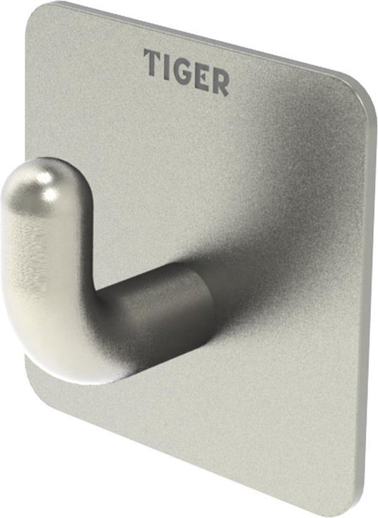 Tiger pinky - handdoekhaak - rvs geborsteld