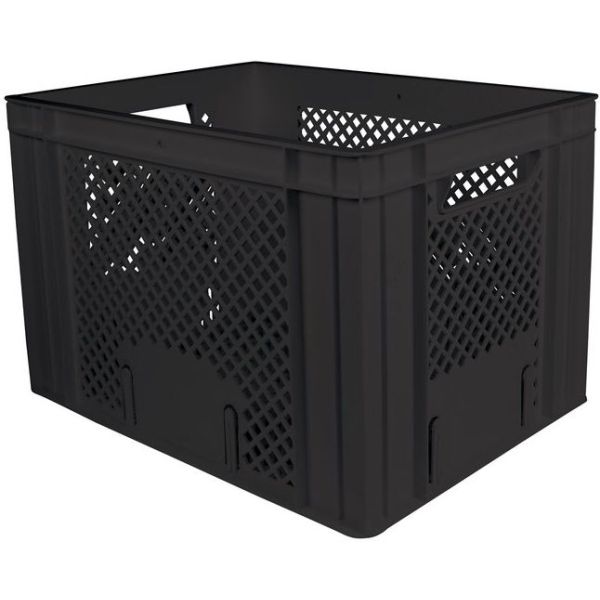 Load image into Gallery viewer, Fietskrat 31 liter - zwart
