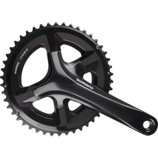 Shimano - Crankstel 2 x 11 speed Road FC-RS510 - 1725 50-34T met holle as - zwart