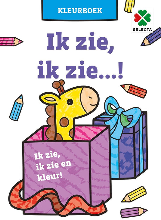 Selecta ik zie ik zie...! - kleurboek