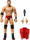 Mattel wwe elite collection top picks la knight action figure, 8 jaar, meerkleurig, kunststof