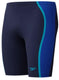 Speedo solid splice jammer heren - strakke zwembroek heren - chloorbestendige zwembroek mannen - sportzwembroek heren met trekkoord - marine blauw - s