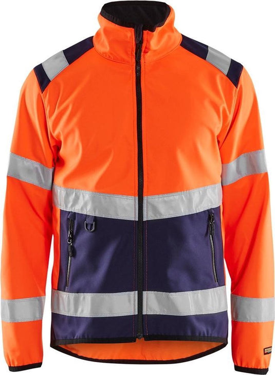 Blåkläder arbeit-jas high vis softshell-jas 48772516