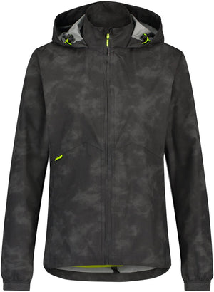 Agu compact regenjas commuter dames reflectie zwart