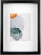 Walther shape - 3d fsc houten lijst - fotoformaat 21x29,7cm - kunstglas - zwart