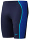 Speedo solid splice jammer heren - strakke zwembroek heren - chloorbestendige zwembroek mannen - sportzwembroek heren met trekkoord - marine blauw - s