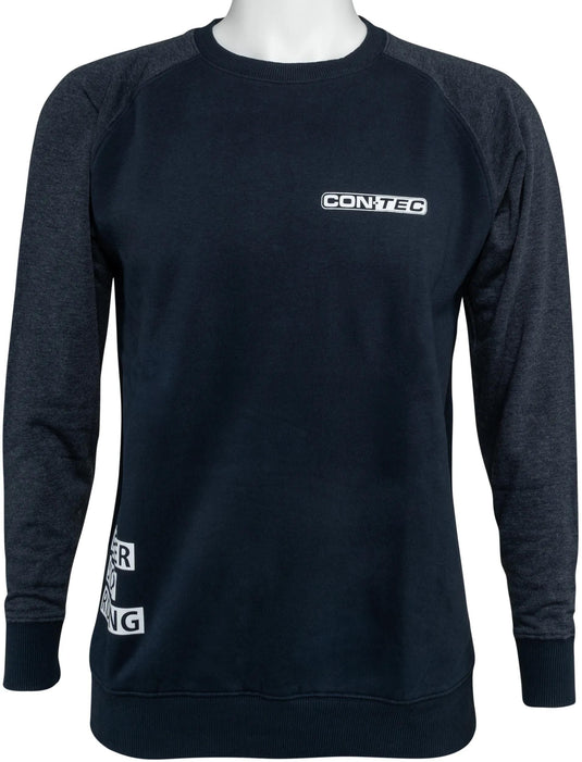 Contec sweatshirt never stop riding ct sweatshirt never stop riding blue size m