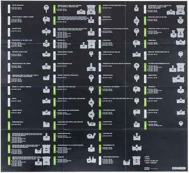 Contec poster disc stop+ ct workshop poster disc brake pads