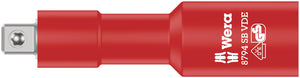 Wera 8794 sb vde zyklop verlengstuk, geïsoleerd, kort, 3 8 , 91.0 mm - 1 stuk(s) - 05004964001