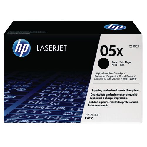 Tonercartridge hp ce505x zwart