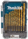 Makita toebehoren - 13-delige set metaalboren d-72855
