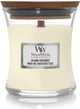 Woodwick geurkaars mini candle - island coconut - 20 branduren - 85gr - 8 cm ø 7 cm