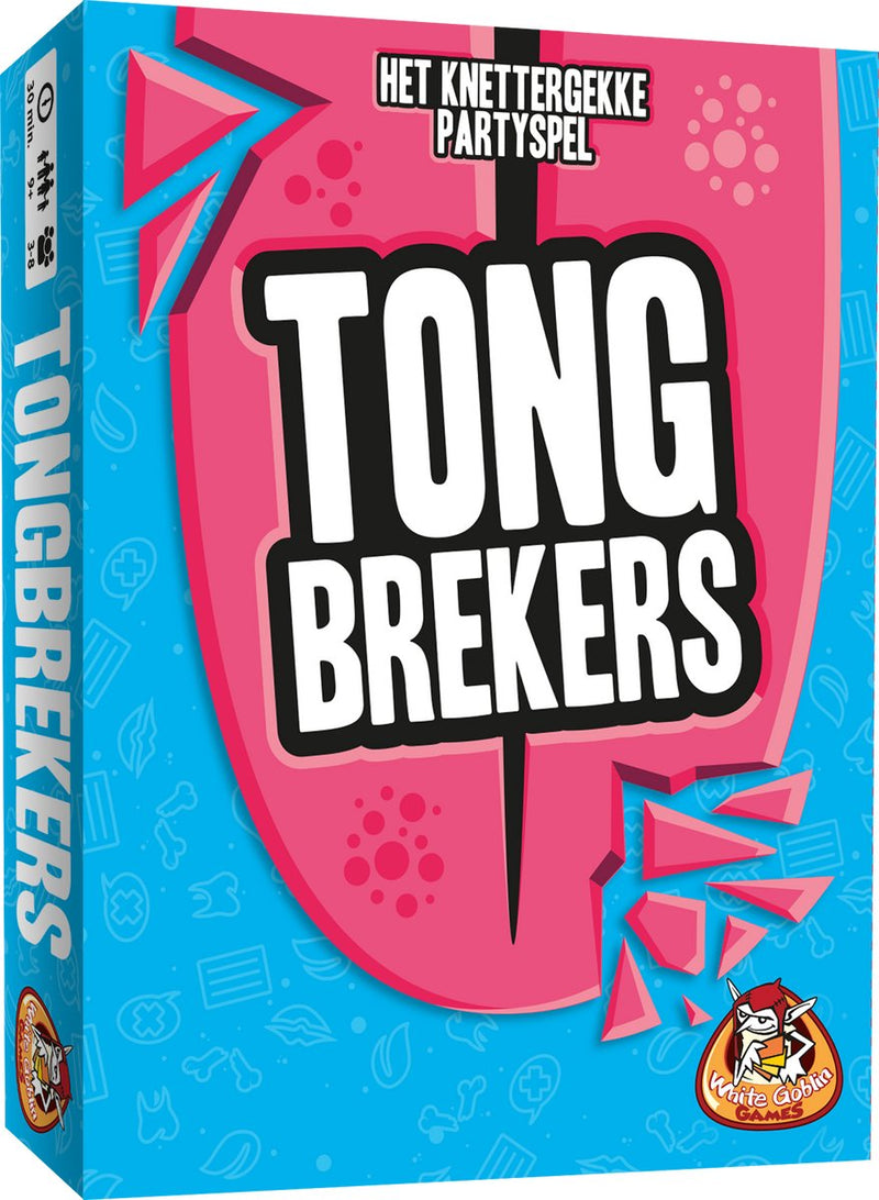 Chargez l'image dans la visionneuse de la galerie, White goblin games - tongbrekers - kaartspel - 3 tot 8 spelers - 30 minuten - vanaf 9 jaar - hillarisch partyspel
