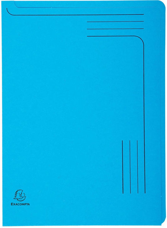 Exacompta 8x forever® pak van 5 bedrukte l-mappen 290g m2 22x31cm voor a4 - geassorteerd - 48000e