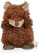 Bunnies by the bay foxy de vos knuffel - knuffeldier - geborduurde details - vos - 18 cm - bruin