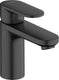 Hansgrohe vernis blend - wastafelmengkraan - ééngreeps bediening - coolstart energiebesparend - met afvoerplug - 100mm maat - mat zwart