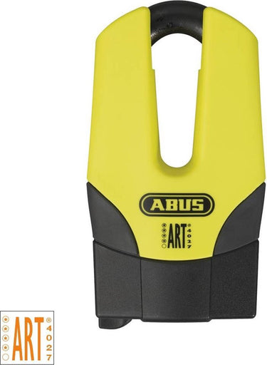 Abus motorslot schijfremslot - 37 60 granit™ quick maxi + mini - security level 15 - art-4 geel - geschikt voor motoren - scooters