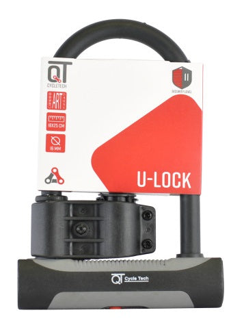 Cycle tech u-lock beugelslot 180x245mm art++++