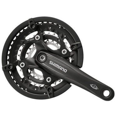 Shimano crankstel 3 x 10 speed trekking fc-t521 met 175mm crankarm 44-32-24t octalink - zwart