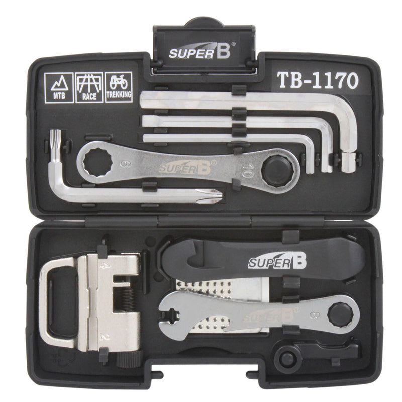 Chargez l'image dans la visionneuse de la galerie, Super b tb-1170 bicycle tool case
