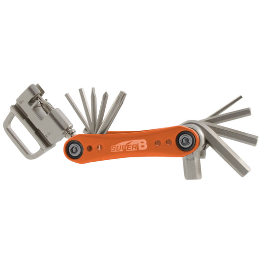 multitool TB-FD40 17 functies 73 x 45 mm RVS oranje