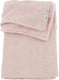 Meyco baby mini knots teddy ledikant deken - soft pink - 100x150cm - 2.0 tog