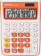 Rebell rebel calculator - sdc912or bx - wit-oranje - re-sdc912or-bx