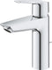 Grohe start wastafelkraan - waterbesparend - inclusief pop-up waste - chroom