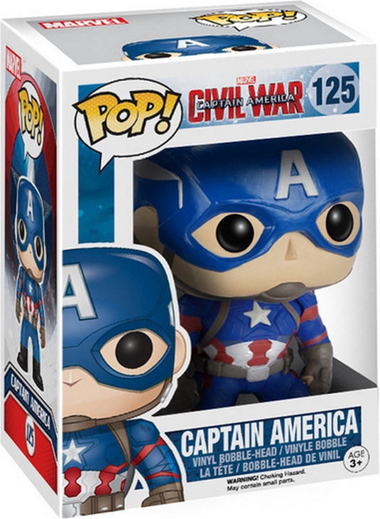 Funko pop marvel: captain america: civil war - captain america pop