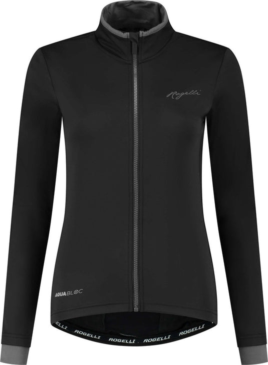 Rogelli essential fietsjack winter dames - zwart - xl