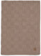 Jollein baby deken wieg - 75x100cm - box knit - milky coffee