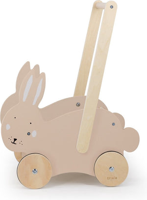 Trixie houten loopwagen - mrs. rabbit