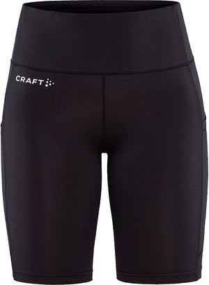 Craft adv essence tights 2 running short dames - zwart | maat: s