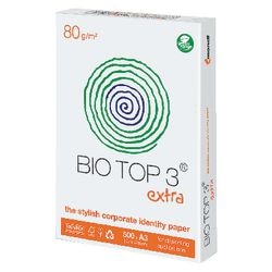 Abi recycled papier extra bio top 3 80g m2 a3 89 cie 250vel
