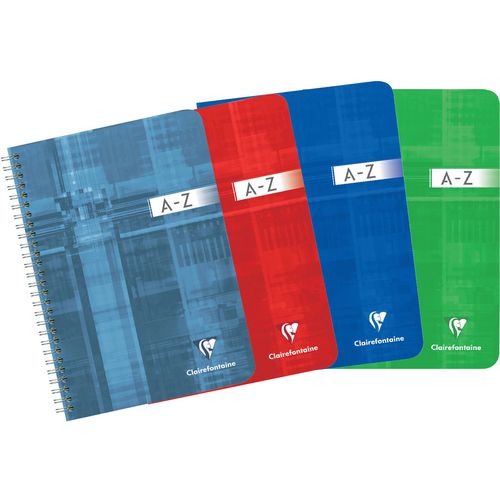 Spiraalschrift 8549 90g m2 14,8x21cm index a-z 180blz 90vel
