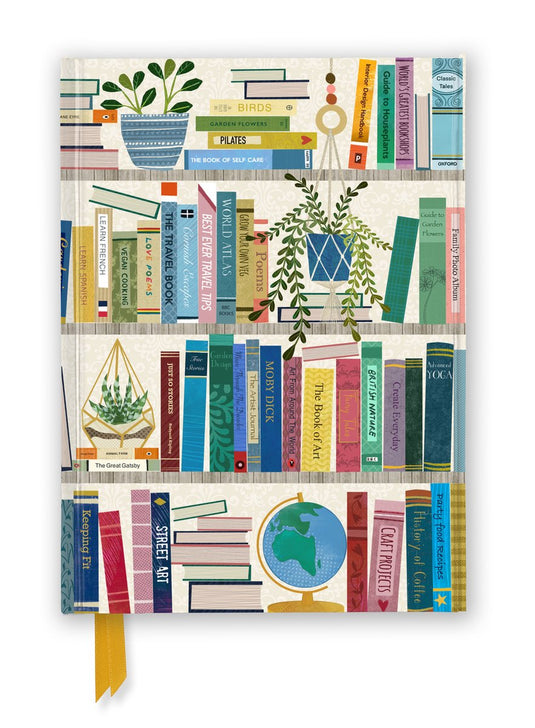 Flame tree georgia breeze: bookshelves (foiled journal)