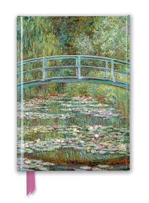 Flametree claude monet foiled journal