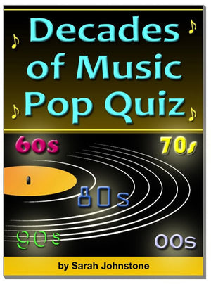 The decades of music pop quiz 60s, 70s, 80s, 90s, 00s