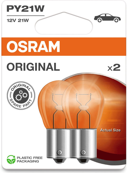 Tcp osram original 12v py21w bau15s
