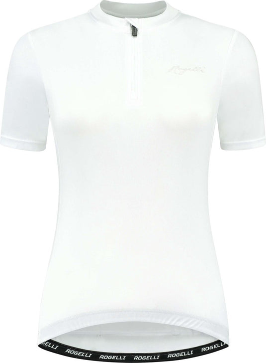 Rogelli core fietsshirt dames - korte mouwen - wit - l