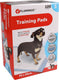 Flamingo puppy pads trainingsmat pady wit – 100 stuks – zindelijkheidsmat voor puppy’s en honden – 5-laags – absorberend sneldrogend – maat s – 45x35 cm